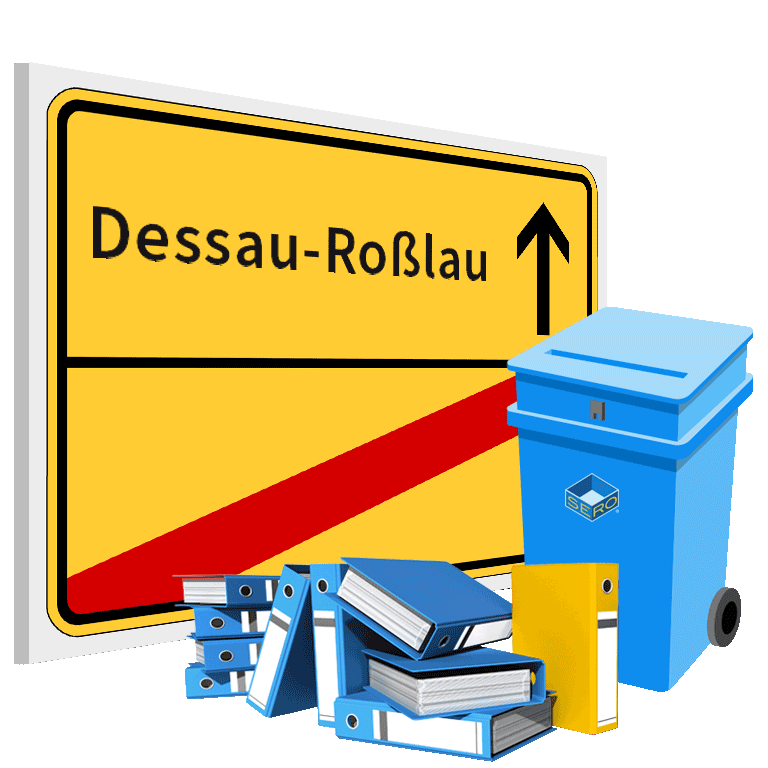Aktenvernichtung Dessau-Roßlau 